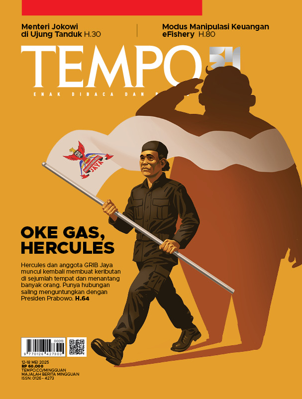 Cover Majalah Tempo - Oke Gas, Hercules 