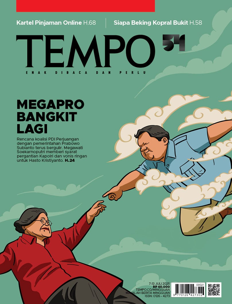 Cover Majalah Tempo - Megapro Bangkit Lagi