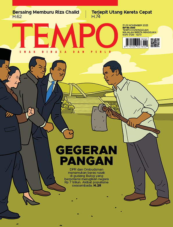 Cover Majalah Tempo - Gegeran Pangan