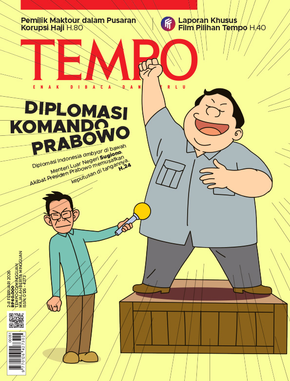 Cover Majalah Tempo - Diplomasi Komando Prabowo