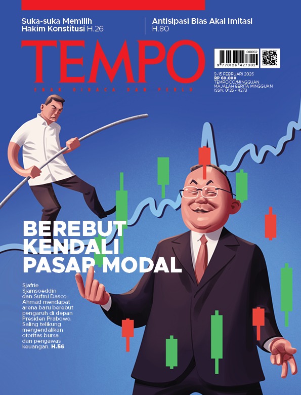 Cover Majalah Tempo - Berebut Kendali Pasar Modal
