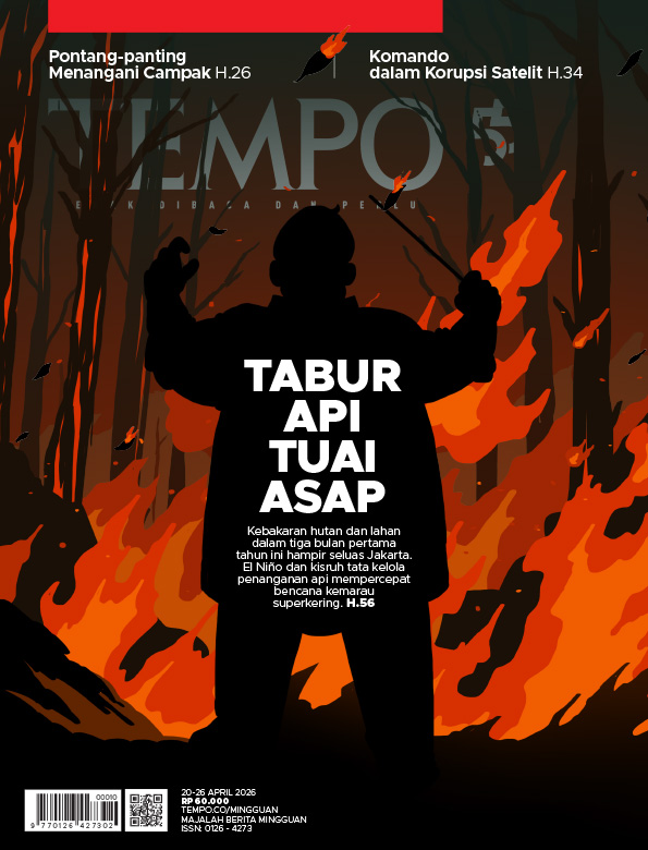 Cover Majalah Tempo - Tabur Api Tuai Asap