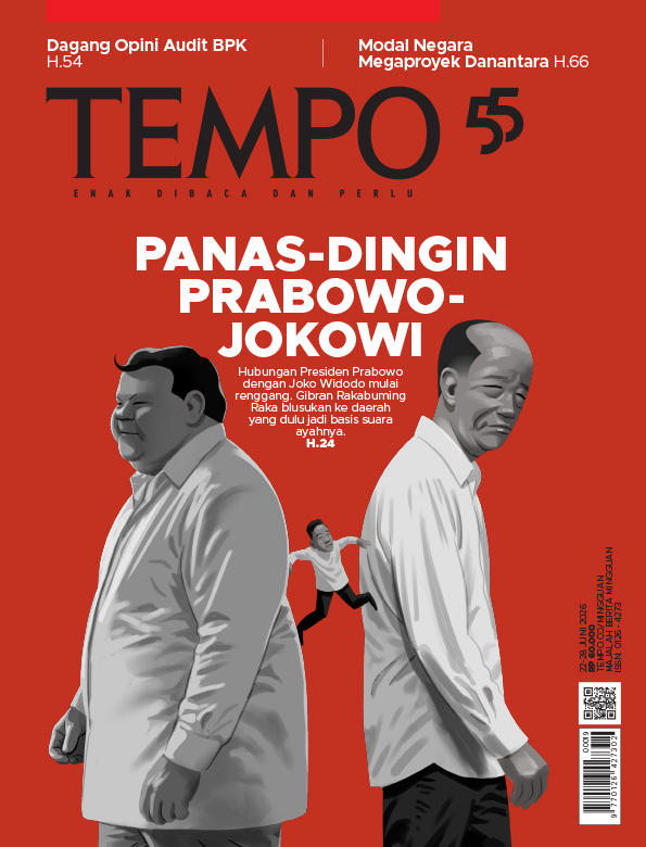 Cover Majalah Tempo - Panas-Dingin Prabowo-Gibran