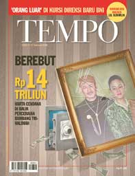Cover Majalah Tempo - Edisi 2008-02-11