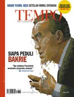 Cover Majalah Tempo - Edisi 2008-11-17