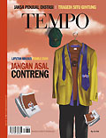 Cover Majalah Tempo - Edisi 2009-03-30