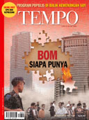 Cover Majalah Tempo - Edisi 2009-07-20