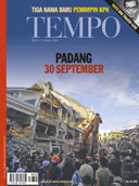 Cover Majalah Tempo - Edisi 2009-10-05