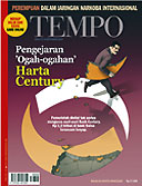 Cover Majalah Tempo - Edisi 2010-09-20