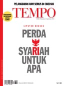 Cover Majalah Tempo - Edisi 2011-08-29