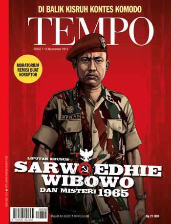 Cover Majalah Tempo - Edisi 2011-11-07
