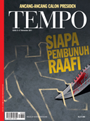 Cover Majalah Tempo - Edisi 2011-11-21