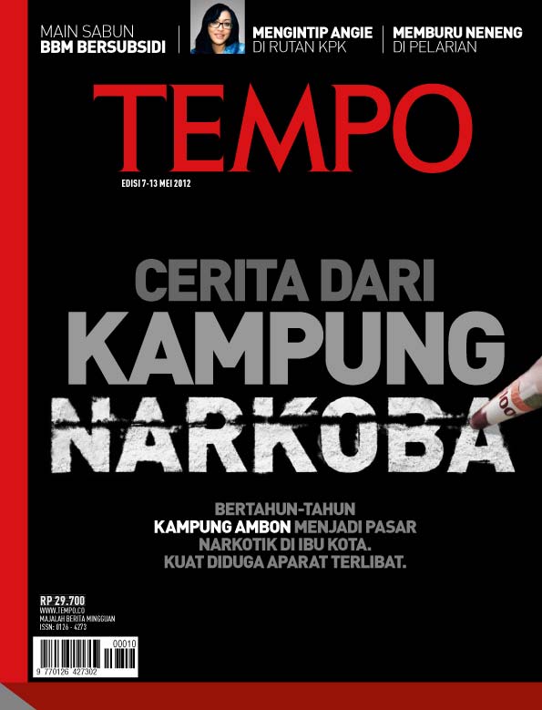 Cover Majalah Tempo - Edisi 2012-05-07
