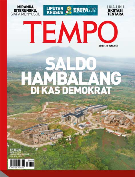 Cover Majalah Tempo - Edisi 2012-06-04