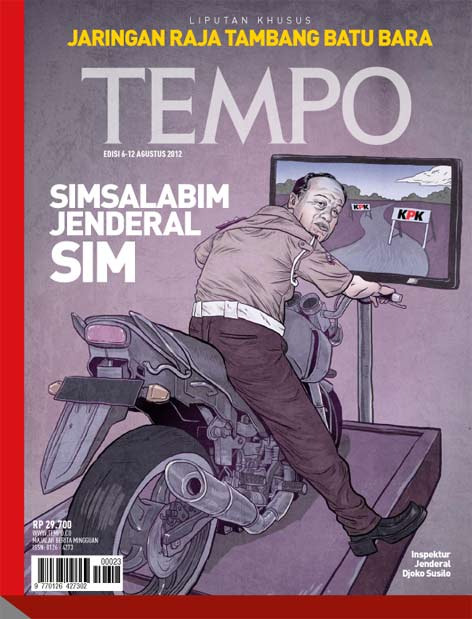 Cover Majalah Tempo - Edisi 2012-08-06