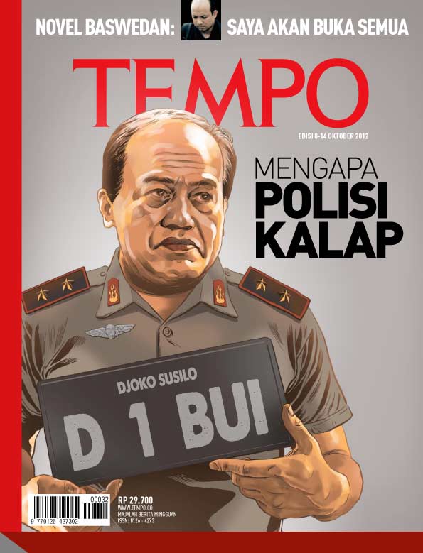 Cover Majalah Tempo - Edisi 2012-10-08