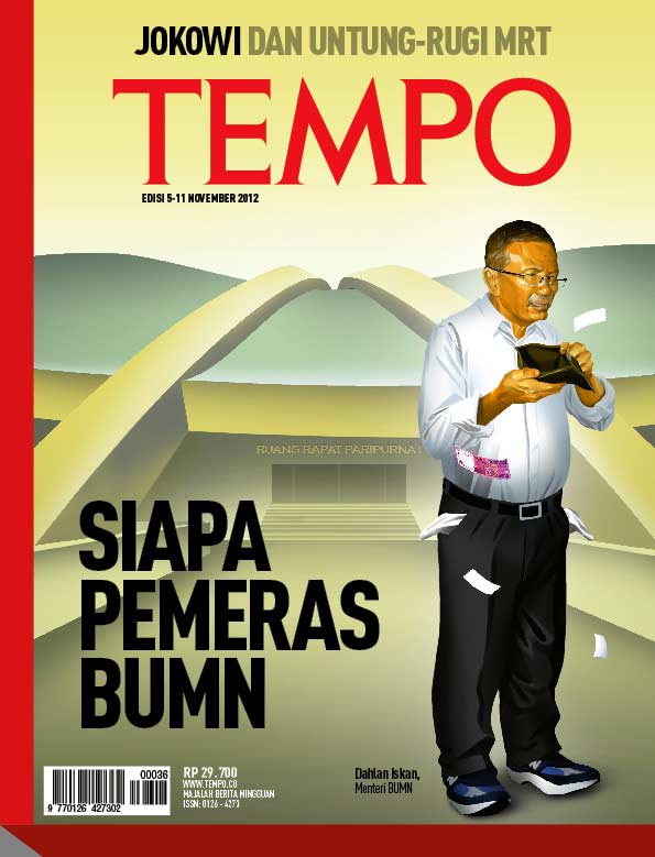 Cover Majalah Tempo - Edisi 2012-11-04