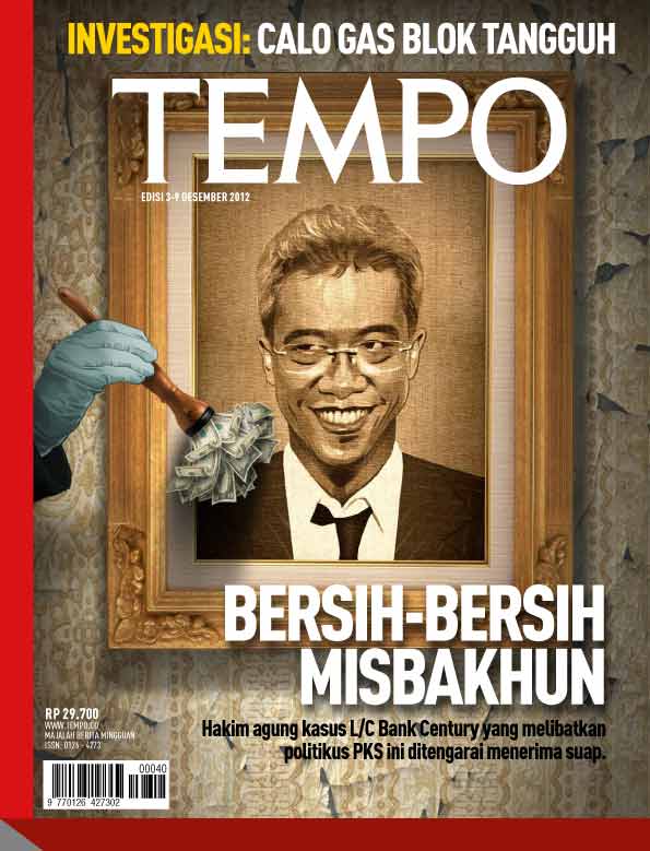 Cover Majalah Tempo - Edisi 2012-12-02