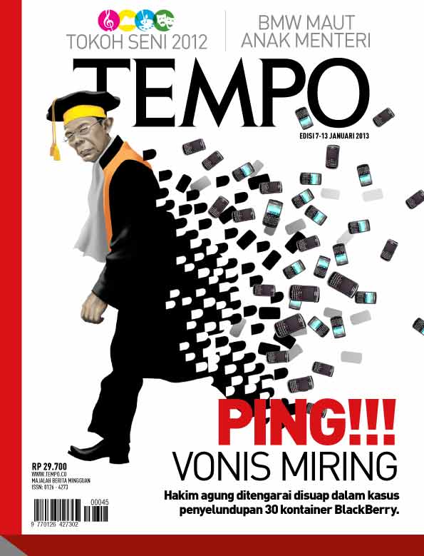 Cover Majalah Tempo - Edisi 2013-01-06