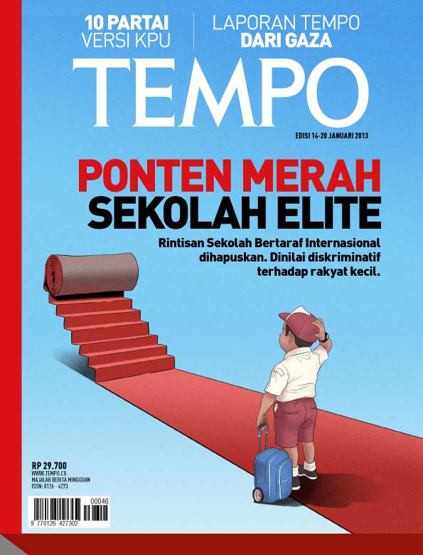Cover Majalah Tempo - Edisi 2013-01-13