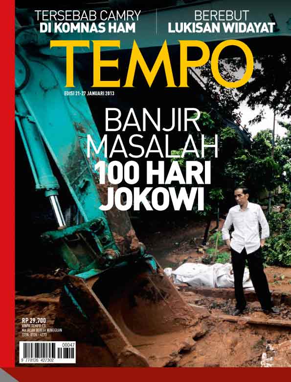 Cover Majalah Tempo - Edisi 2013-01-20