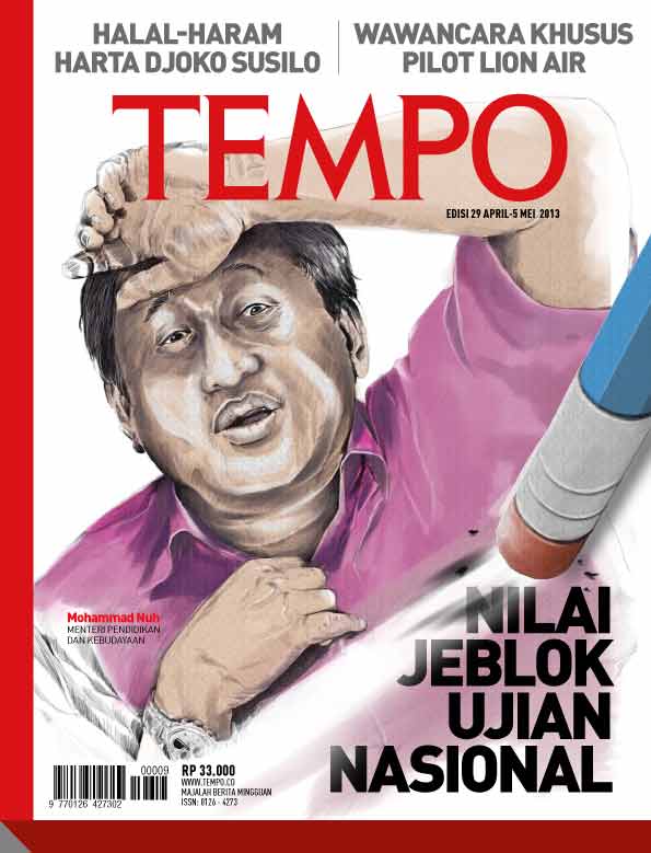 Cover Majalah Tempo - Edisi 2013-04-28