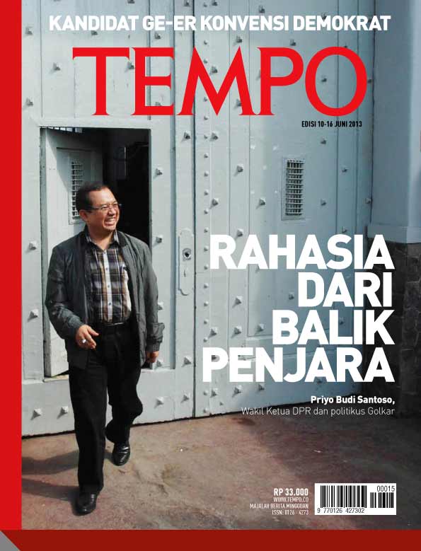 Cover Majalah Tempo - Edisi 2013-06-09