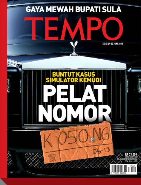Cover Majalah Tempo - Edisi 2013-06-23