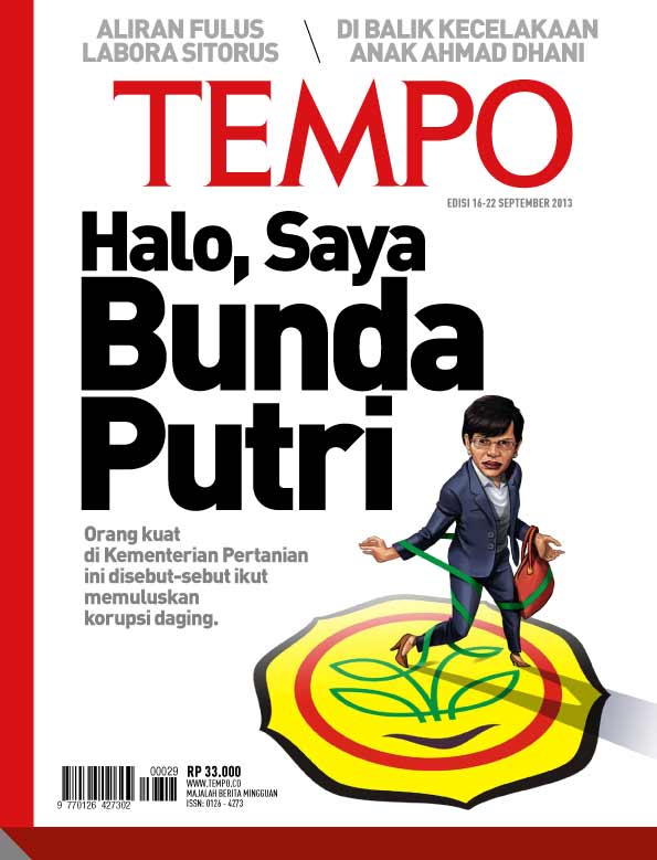 Cover Majalah Tempo - Edisi 2013-09-16