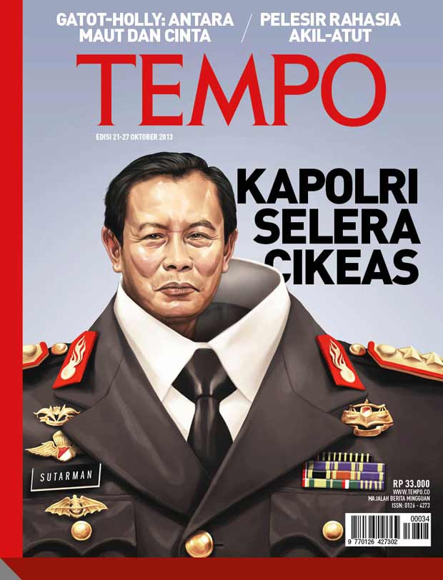 Cover Majalah Tempo - Edisi 2013-10-21