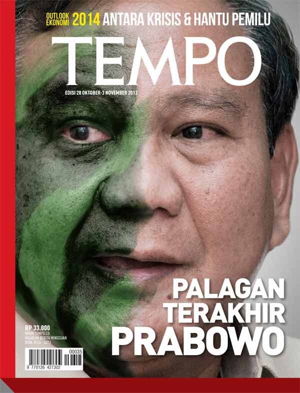 Cover Majalah Tempo - Edisi 2013-10-28