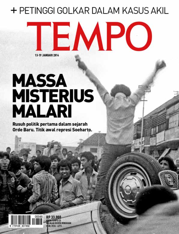 Cover Majalah Tempo - Edisi 2014-01-13