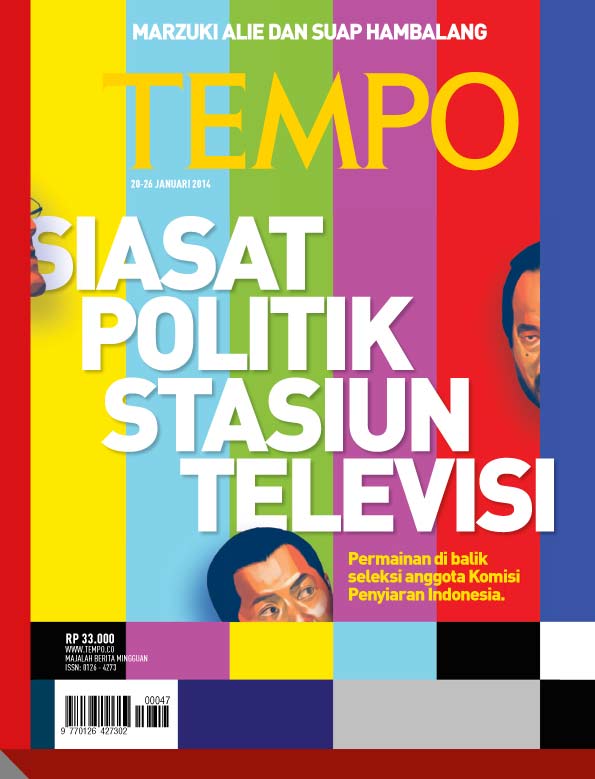 Cover Majalah Tempo - Edisi 2014-01-20