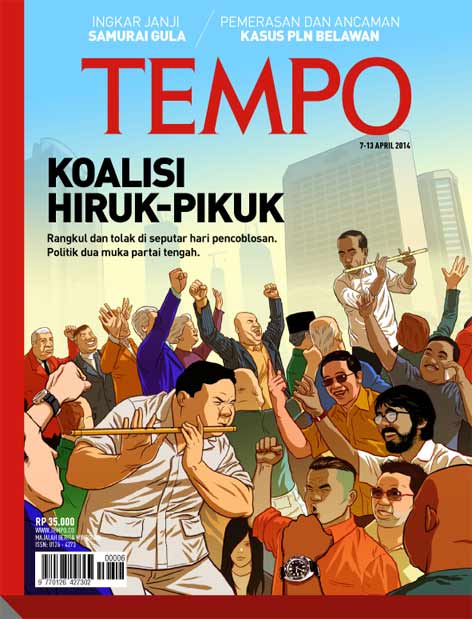 Cover Majalah Tempo - Edisi 2014-04-07