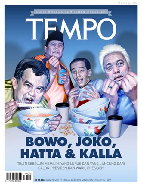 Cover Majalah Tempo - Edisi 2014-06-30