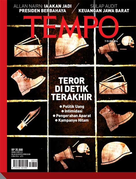 Cover Majalah Tempo - Edisi 2014-07-07