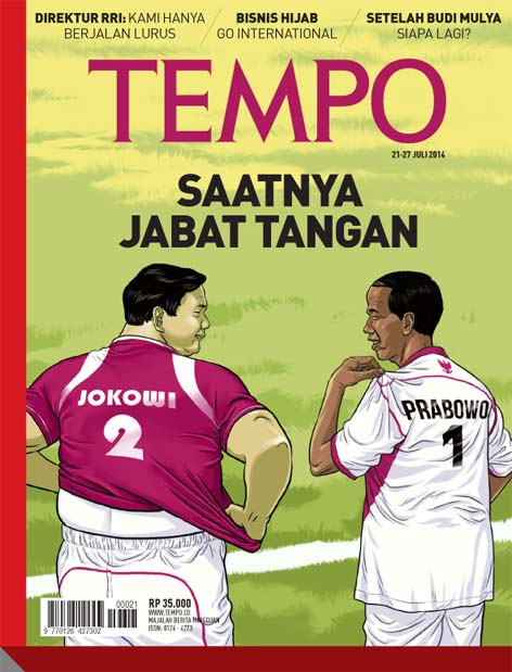 Cover Majalah Tempo - Edisi 2014-07-21