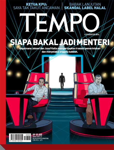 Cover Majalah Tempo - Edisi 2014-08-04