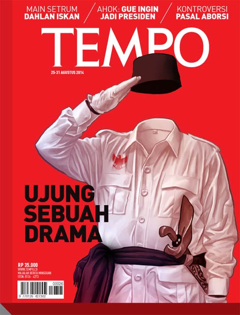 Cover Majalah Tempo - Edisi 2014-08-25