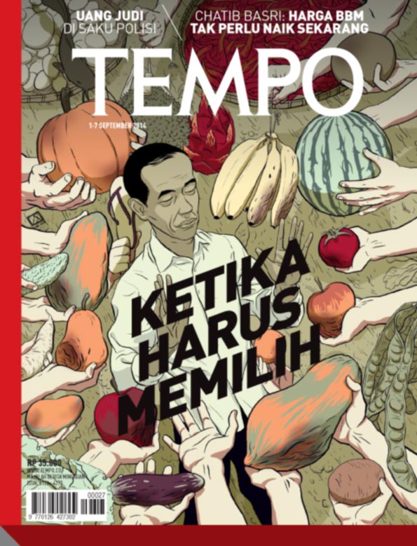 Cover Majalah Tempo - Edisi 2014-09-01