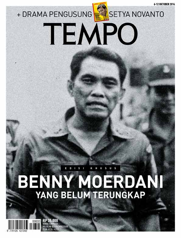 Cover Majalah Tempo - Edisi 2014-10-06