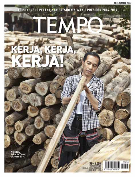Cover Majalah Tempo - Edisi 2014-10-20
