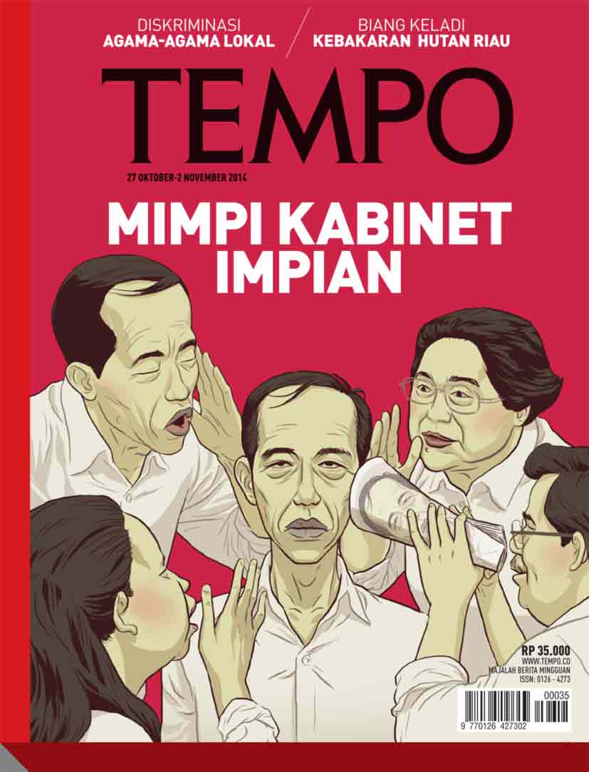 Cover Majalah Tempo - Edisi 2014-10-27