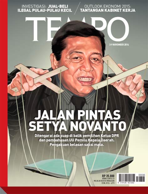 Cover Majalah Tempo - Edisi 2014-11-03