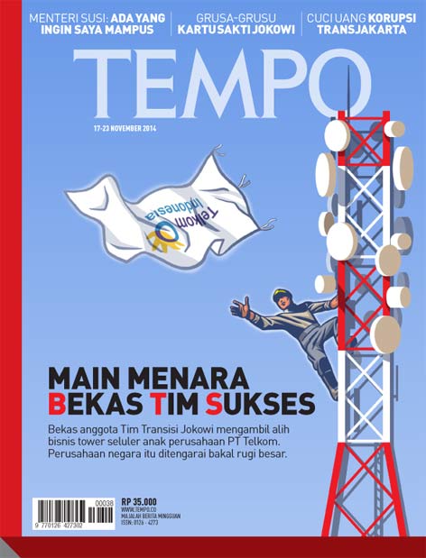 Cover Majalah Tempo - Edisi 2014-11-17