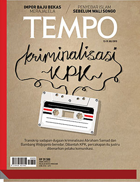 Cover Majalah Tempo - Edisi 2015-07-09