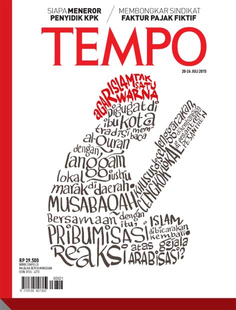 Cover Majalah Tempo - Edisi 2015-07-13