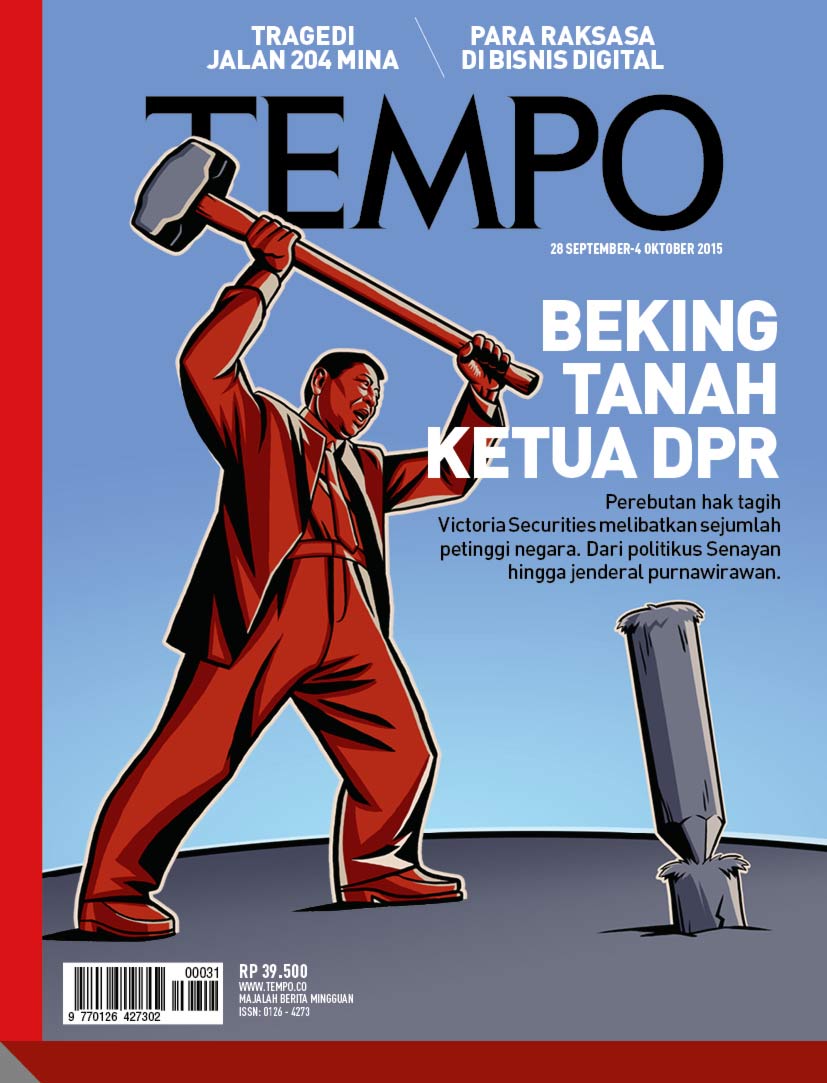 Cover Majalah Tempo - Edisi 2015-09-28