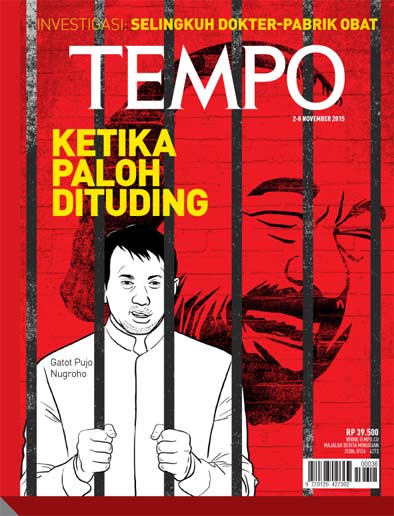 Cover Majalah Tempo - Edisi 2015-11-02