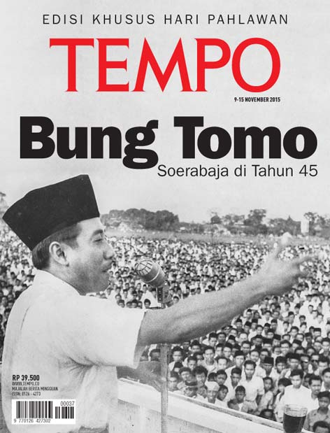Cover Majalah Tempo - Edisi 2015-11-09